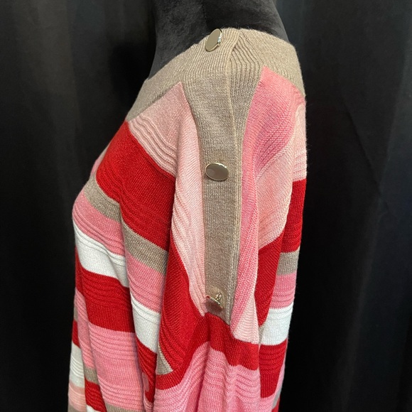 NY&CO Multicolored Long Sleeve Sweater - Picture 4 of 7